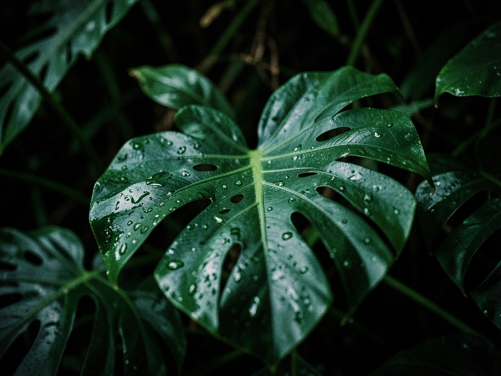 Indonesian botanical atmosphere